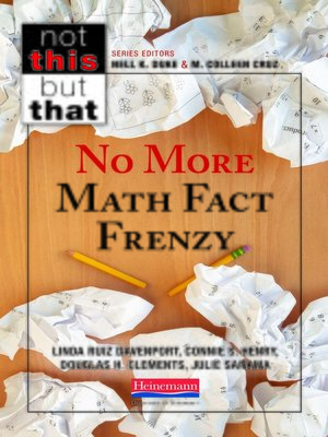 cover image of No More Math Fact Frenzy
